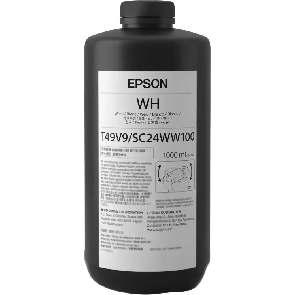 Контейнер з чорнилом Epson T49V UltraChrome UV White (C13T49V910)