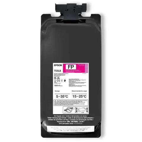 Контейнер з чорнилом Epson T53L UltChrDS Fluores Pink (1.6Lx2) (C13T53L800)