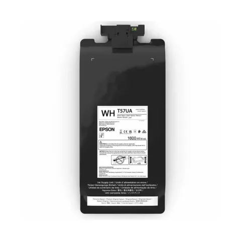 Контейнер з чорнилом Epson T57U UltraChrome DF 1.6L White (C13T57UA00)