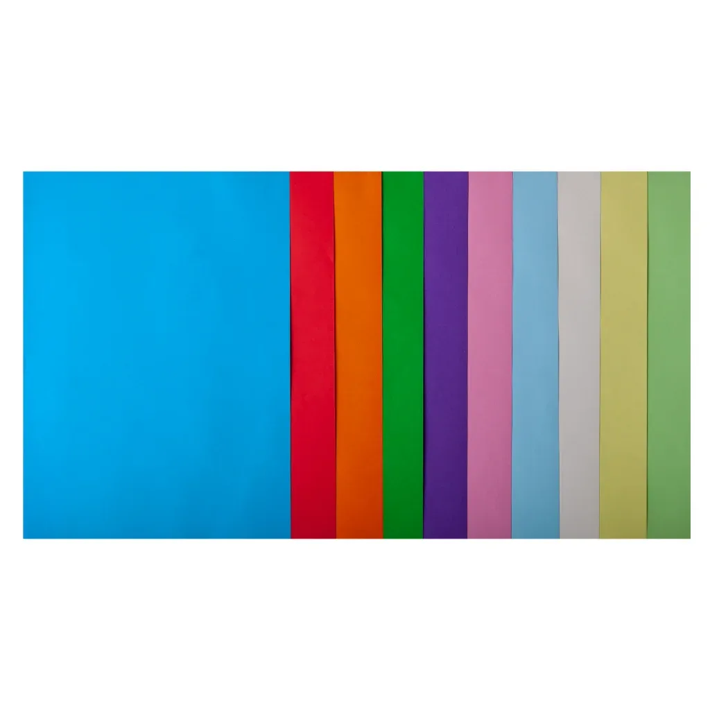 Папір Buromax А4, 80g, PASTEL+INTENSIVE, 10colors, 50sh (BM.2721650-99)