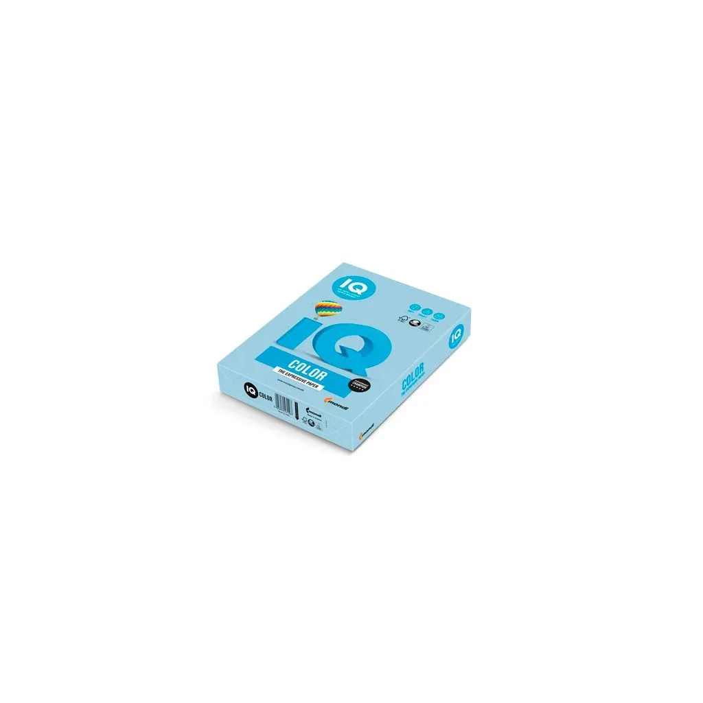 Папір IQ color А4 80g 500sh Blue, Ice, pastel Mondi (OBL70/A4/80/IQ)