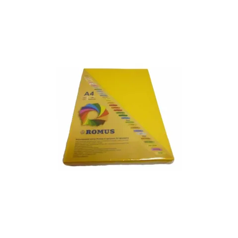 Папір Romus A4 80 г/м2 100c, yellow sunny (R50836)