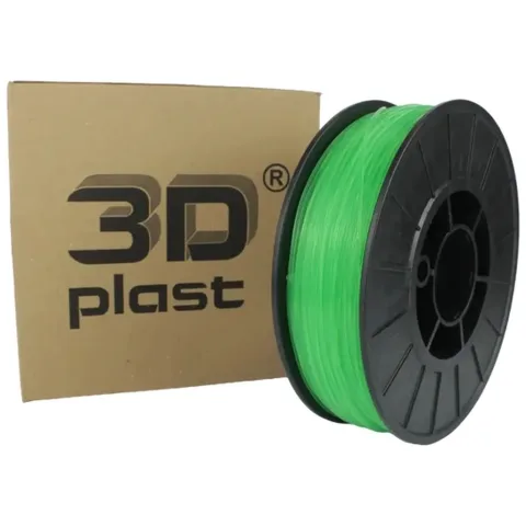 Пластик для 3D-принтера 3Dplast PETG 1.75мм, 0.85кг, transparent green (3DPTG17508CGR)