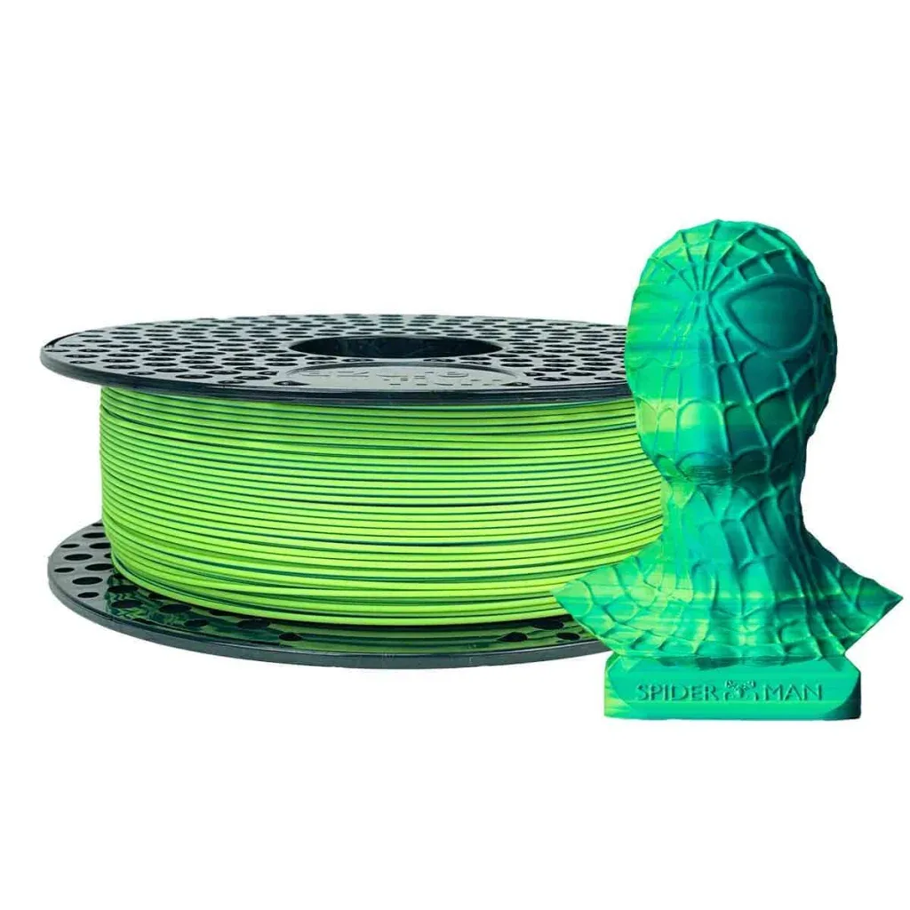 Пластик для 3D-принтера AzureFilm PLA Dual Original 1,75mm 1kg BLUE - GREEN (FP171-5057)