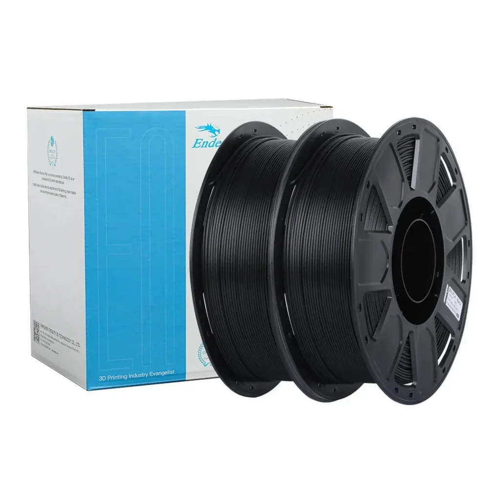Пластик для 3D-принтера Creality Ender PLA 1.75мм, black, 2*1kg (3301010326)