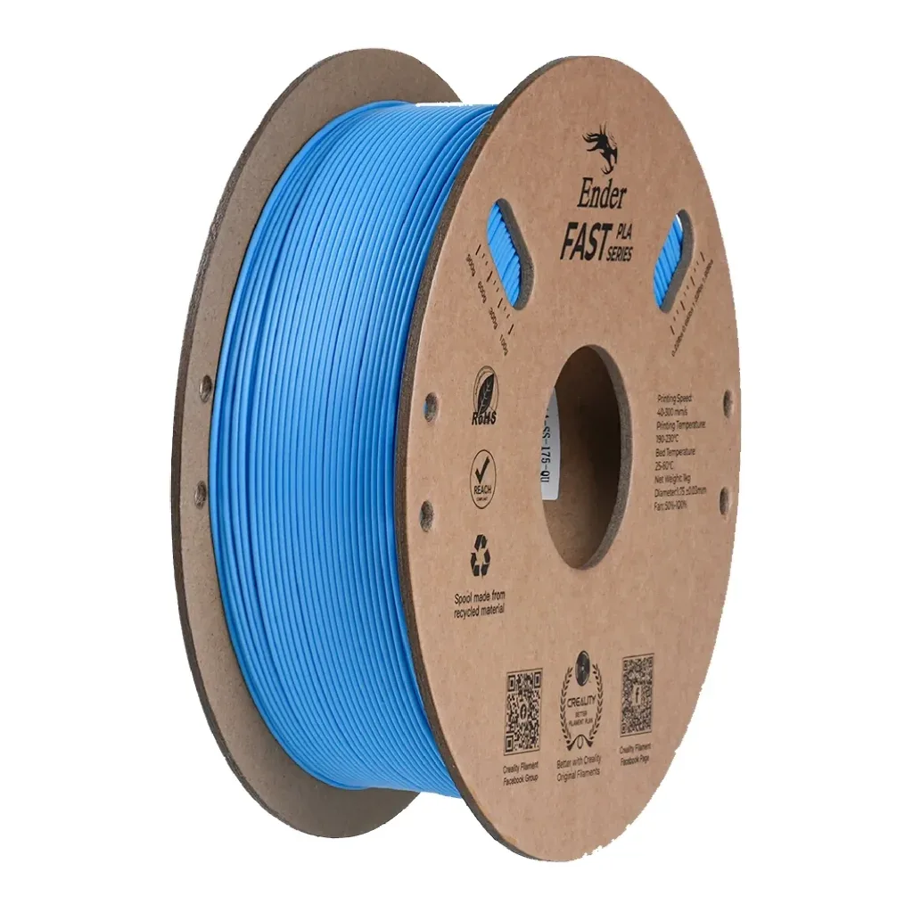 Пластик для 3D-принтера Creality PLA Fast, Ender, 1.75mm, blue light, 1kg (3301010431)