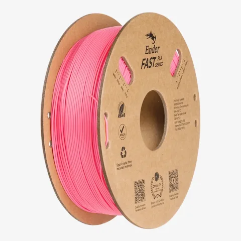 Пластик для 3D-принтера Creality PLA Fast, Ender, 1.75mm, pink, 1kg (3301010435)