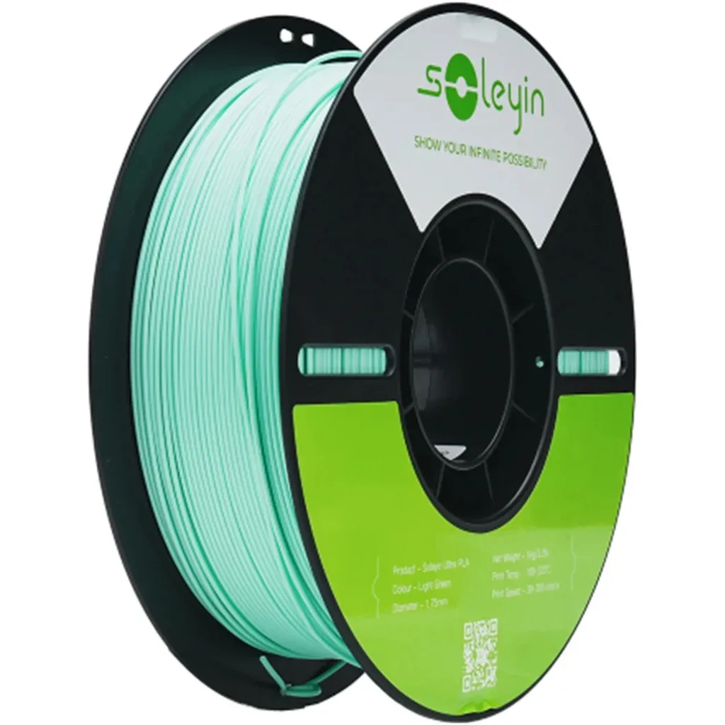 Пластик для 3D-принтера Creality Soleyin PLA ULTRA 1kg, 1.75mm, green light (3301010508)