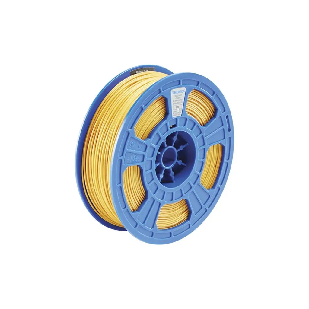 Пластик для 3D-принтера Dremel PLA 1,75mm 0,75kg GOLD (3PIEPL11JA)