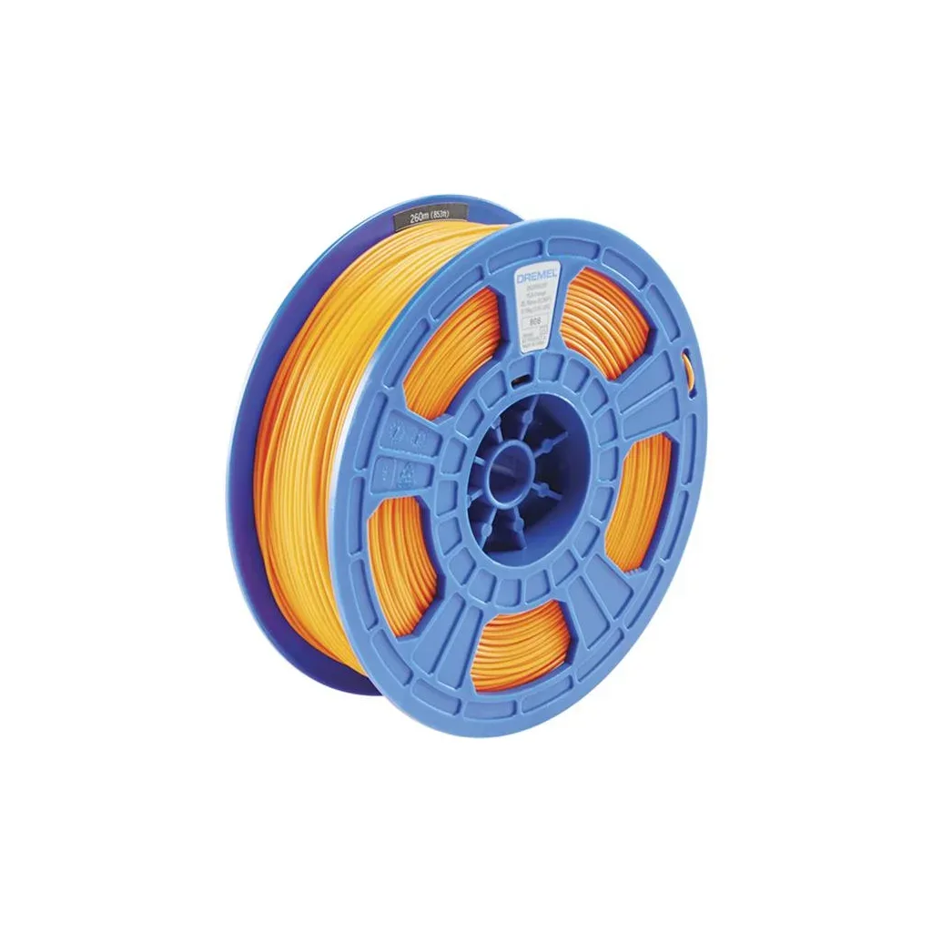 Пластик для 3D-принтера Dremel PLA 1,75mm 0,75kg ORANGE (3PIEPL04JA)