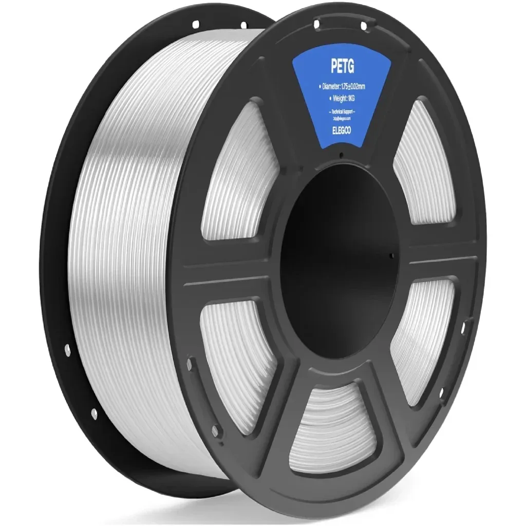 Пластик для 3D-принтера ELEGOO PETG 1кг, 1.75мм, transparent (50.203.0394)