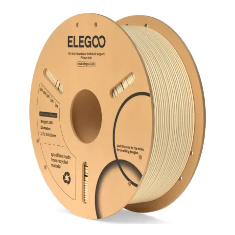 Пластик для 3D-принтера ELEGOO PLA 1кг, 1.75мм, beige (50.203.0168)