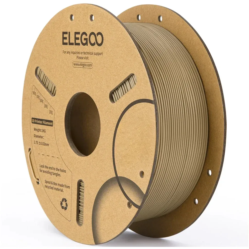 Пластик для 3D-принтера ELEGOO PLA 1кг, 1.75мм, wood (50.203.0362)