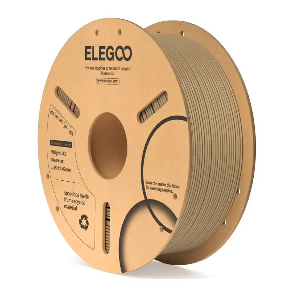 Пластик для 3D-принтера ELEGOO PLA 1кг, 1.75мм, wooden (50.203.0112)