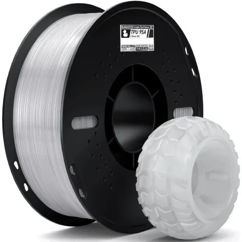 Пластик для 3D-принтера ELEGOO TPU 1.75мм, 1кг, transparent (50.203.0569)