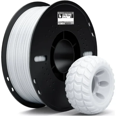 Пластик для 3D-принтера ELEGOO TPU 1.75мм, 1кг, white (50.203.0568)