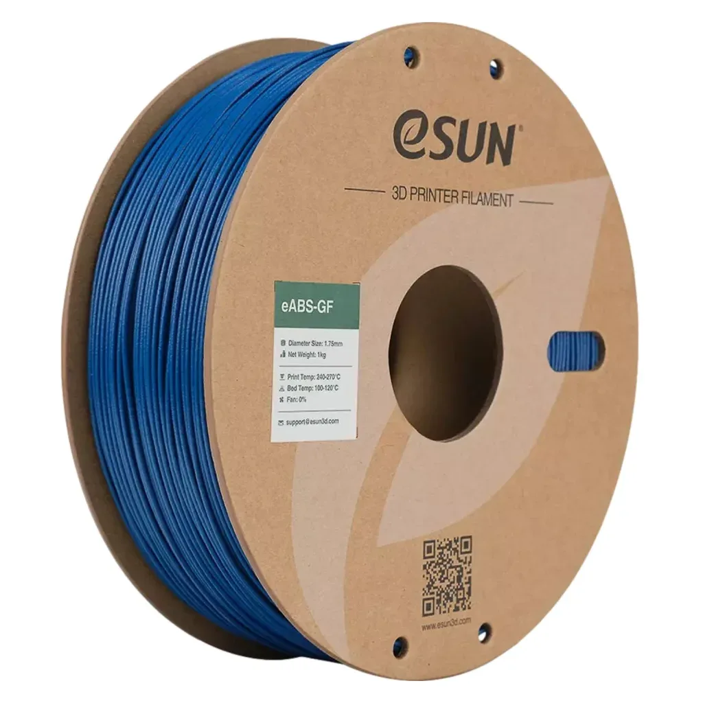Пластик для 3D-принтера eSUN EABS-GF 1,75mm 1kg BLUE (EABS-GF-P175U1)