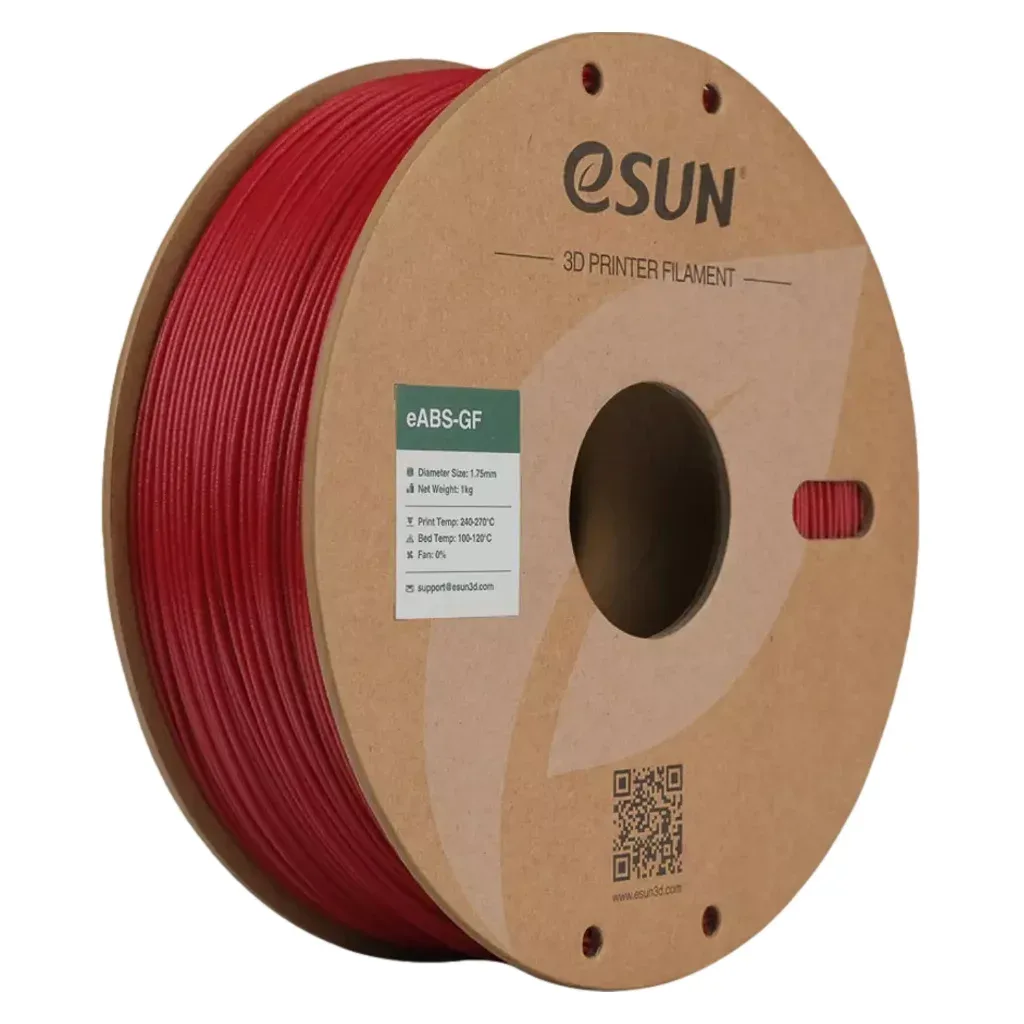 Пластик для 3D-принтера eSUN EABS-GF 1,75mm 1kg RED FIRE ENGINE (EABS-GF-P175FR1)