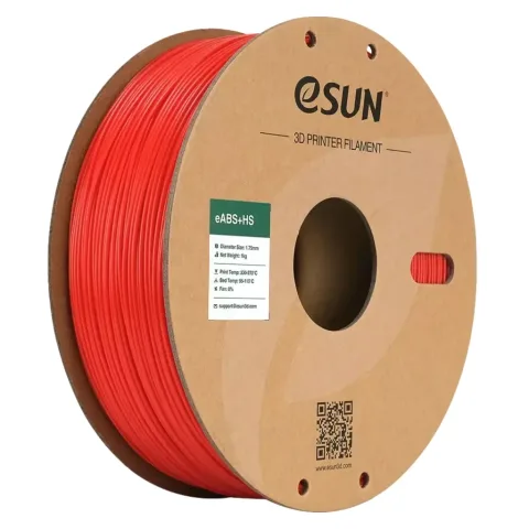 Пластик для 3D-принтера eSUN eABS-HIGH SPEED 1кг, 1.75мм, RED (EABS+HS-P175R1)