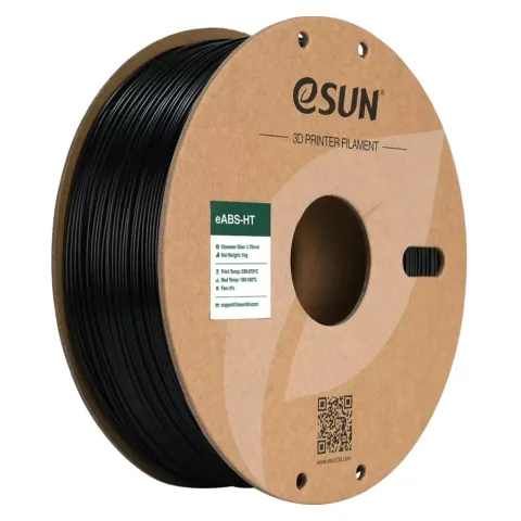 Пластик для 3D-принтера eSUN EABS-HT 1,75mm 1kg BLACK (EABS-HT-P175B1)