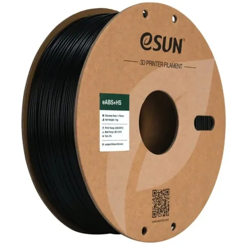 Пластик для 3D-принтера eSUN eABS+HS 1кг 1.75mm BLACK (EABS+HS-P175B1)
