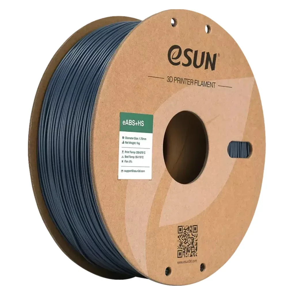 Пластик для 3D-принтера eSUN eABS+HS 1кг, 1.75мм, GREY (EABS+HS-P175H1)