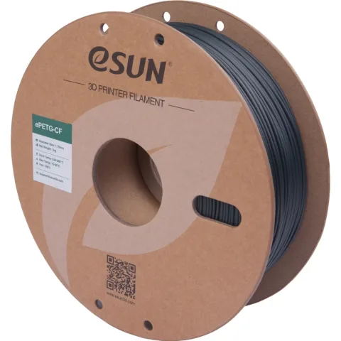 Пластик для 3D-принтера eSUN ePETG-CF 1,75mm 1kg BLACKISH GREEN (EPETG-CF-P175BG1)