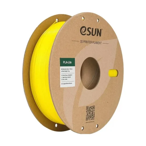 Пластик для 3D-принтера eSUN ePLA-LITE 1,75mm 1kg Yellow (EPLA-LITE-P175Y1)