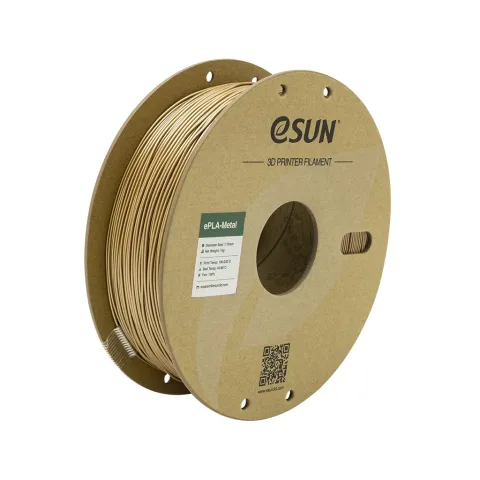 Пластик для 3D-принтера eSUN ePLA-Metal 1.75мм,1кг, antique brass (ePLA-Metal-P175AB1)