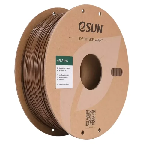 Пластик для 3D-принтера eSUN ePLA+HS, 1,75mm, 1kg, brown (EPLA+HS-P175C1)
