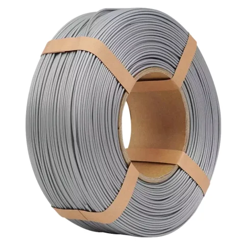 Пластик для 3D-принтера eSUN PLA+ 1.75мм, 1кг, Silver, REFILL (PLA+175S1R1)