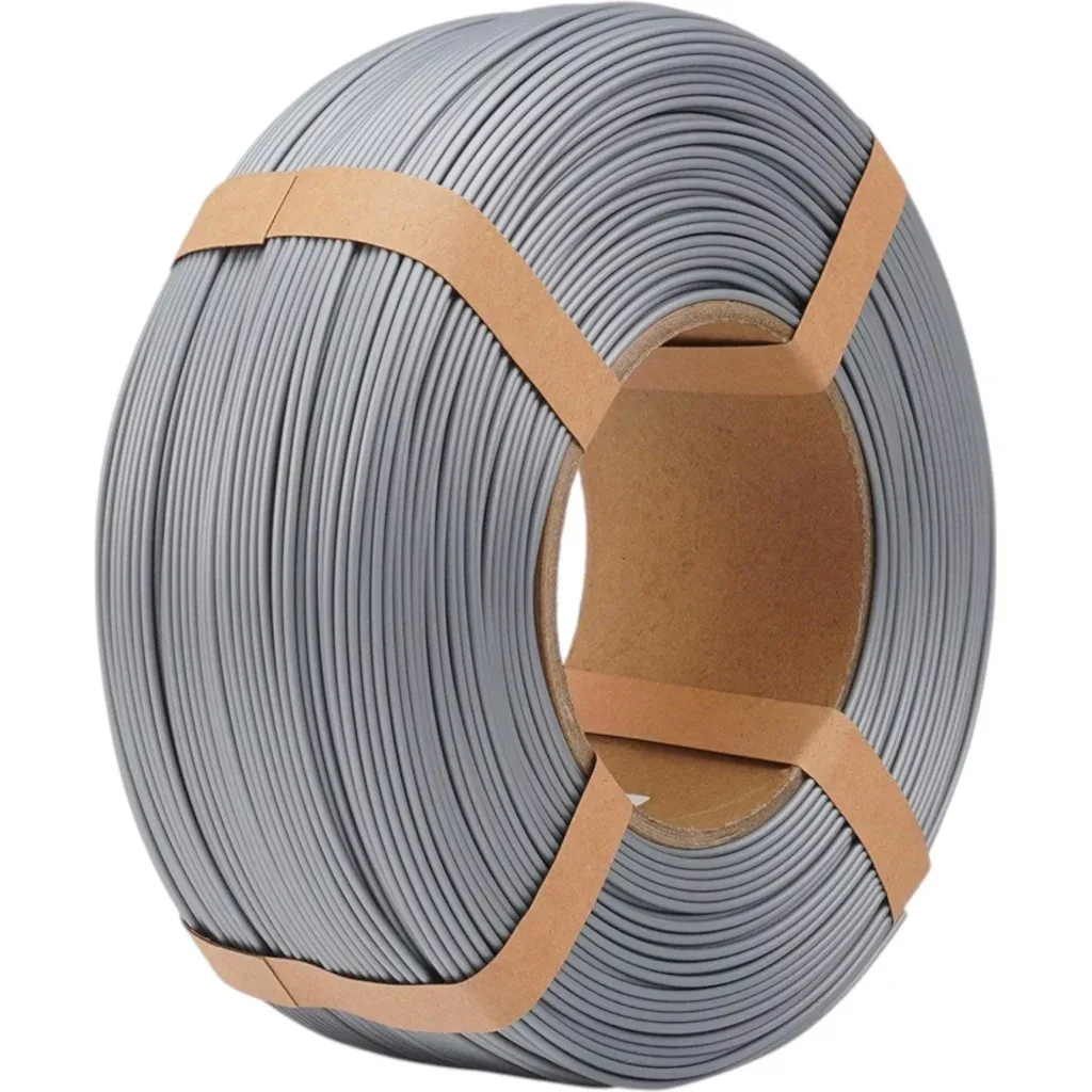 Пластик для 3D-принтера eSUN PLA-Basic 1,75mm 1kg Silver, REFILL (PLA-BASIC175S1R1)