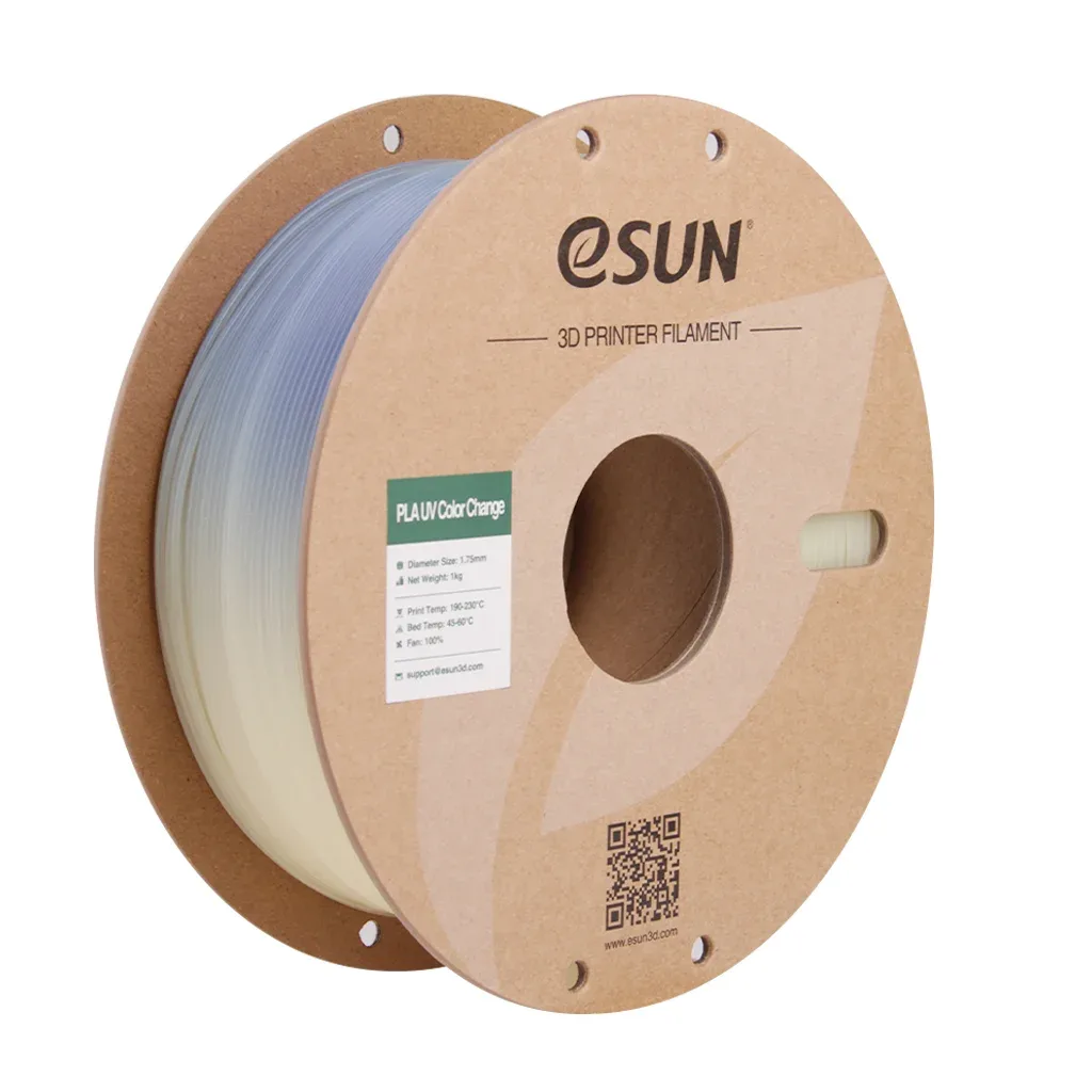 Пластик для 3D-принтера eSUN PLA UV 1,75mm 1kg Blue (PLA-UV CC175UV-U1P1)