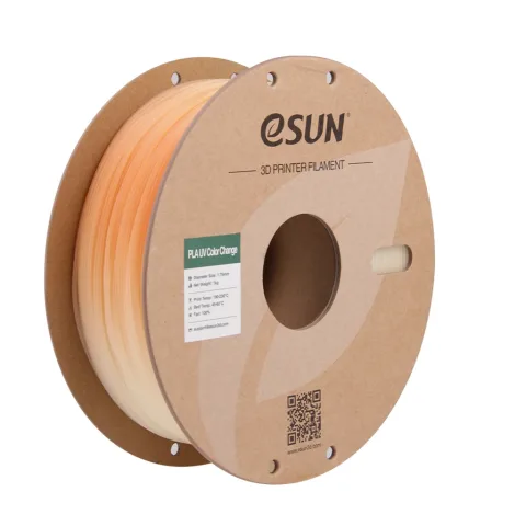 Пластик для 3D-принтера eSUN PLA UV 1,75mm 1kg Orange (PLA-UV CC175UV-O1P1)