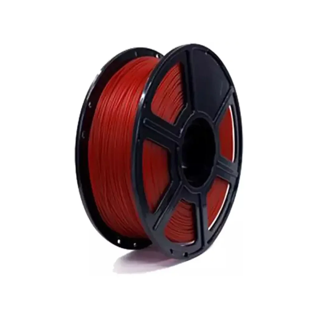 Пластик для 3D-принтера Flashforge PLA 1,75mm1kg Clear Red (PTR1)