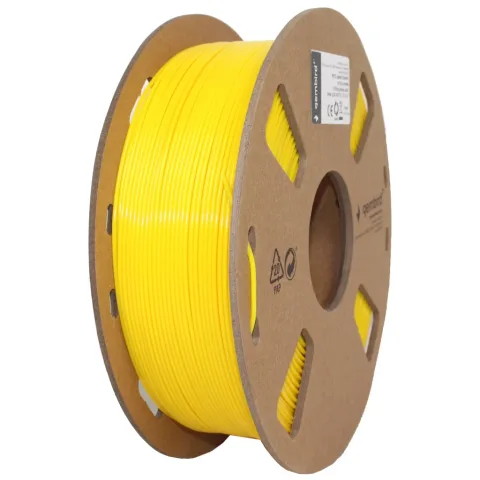 Пластик для 3D-принтера Gembird PETG, 1.75 мм, yellow, 1 кг (3DP-PETG1.75-01-Y)