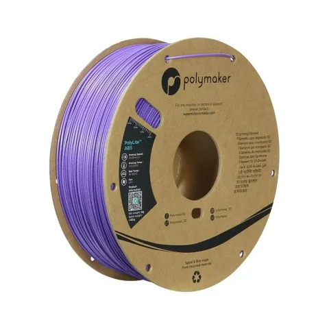 Пластик для 3D-принтера Polymaker ABS POLYLITE GALAXY 1,75mm 1kg PURPLE (PE01036)