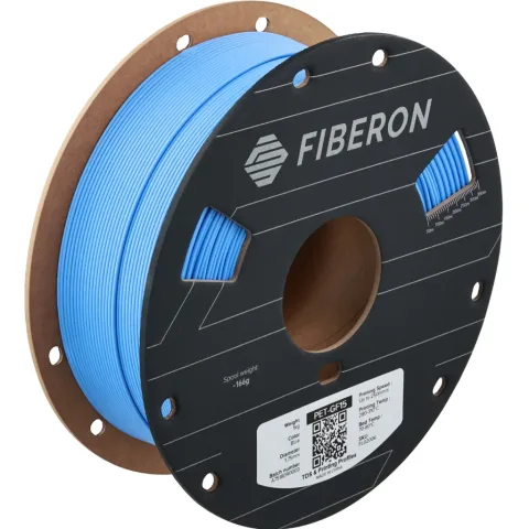 Пластик для 3D-принтера Polymaker Fiberon PET-GF15 1,75mm 0,5kg BLUE (FL02006)
