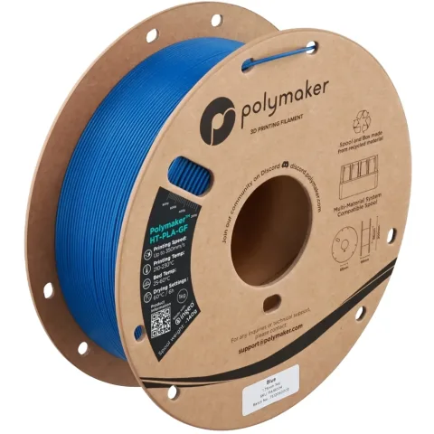 Пластик для 3D-принтера Polymaker HT-PLA-GF 1,75mm 1kg BLUE (PA18004)