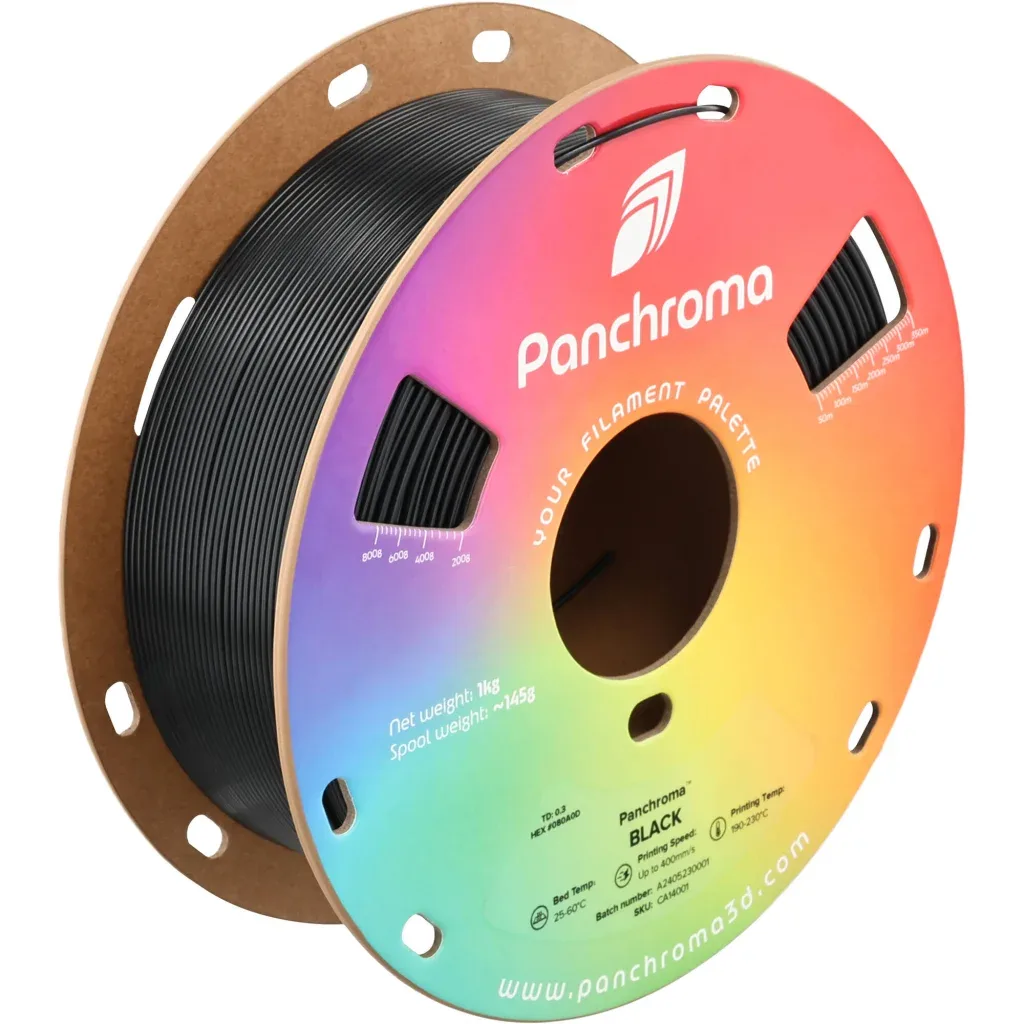 Пластик для 3D-принтера Polymaker PANCHROMA CoPE 1,75mm 1kg BLACK (CA14001)