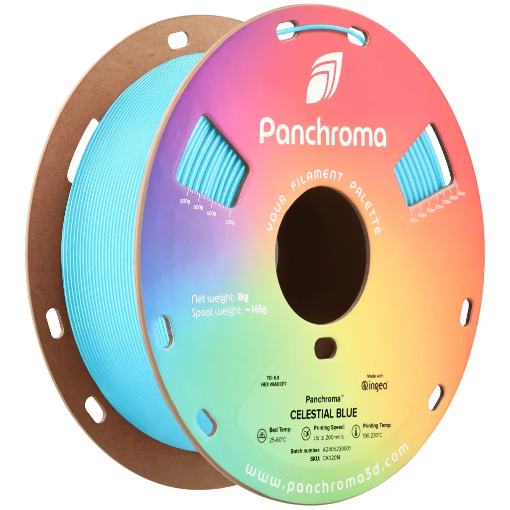 Пластик для 3D-принтера Polymaker PLA PANCHROMA CELESTIAL 1,75mm 1kg BLUE (CA02014)