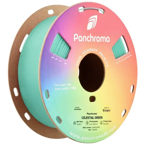 Пластик для 3D-принтера Polymaker PLA PANCHROMA CELESTIAL 1,75mm 1kg GREEN (CA02015)
