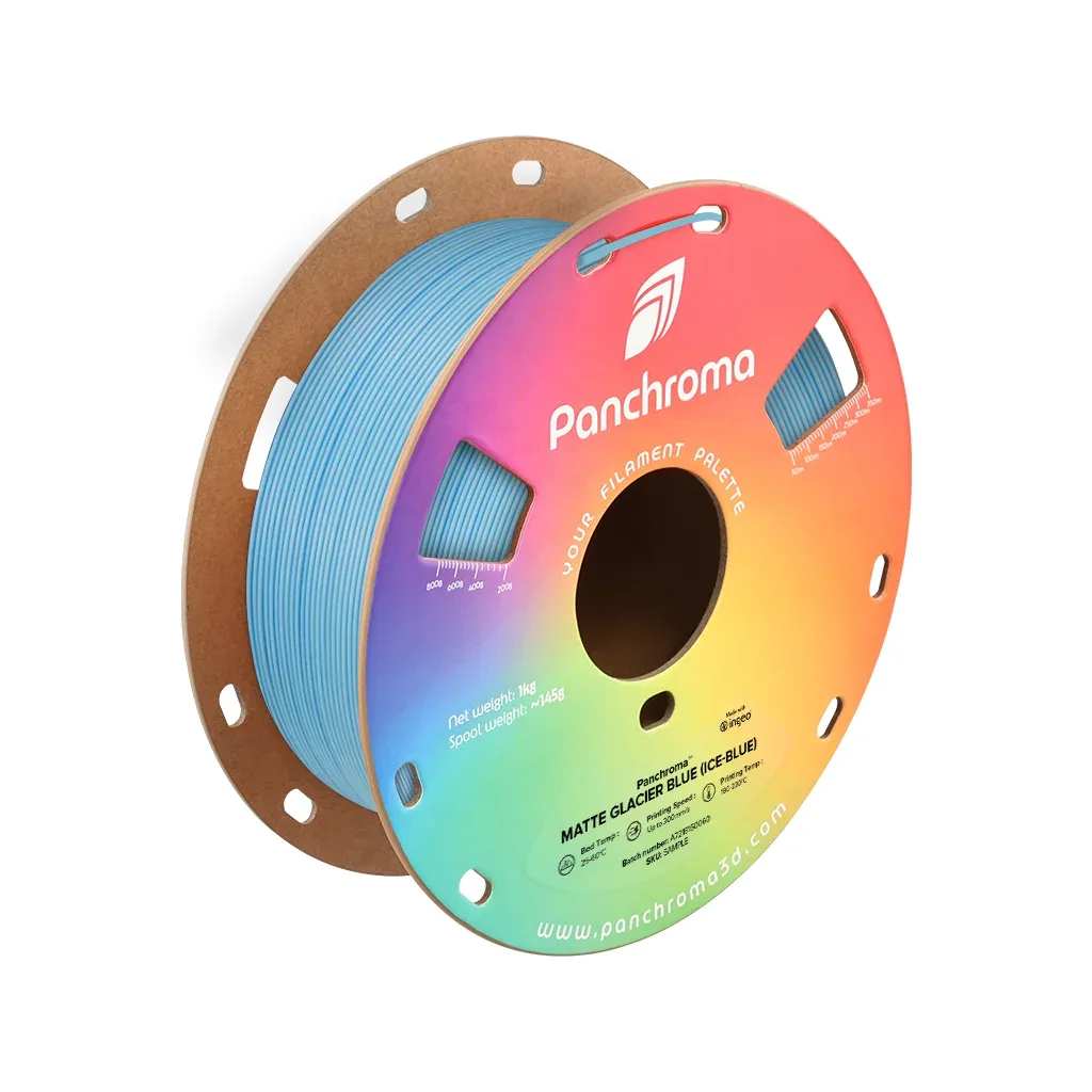 Пластик для 3D-принтера Polymaker PLA PANCHROMA DUAL MATTE 1,75mm 1kg GLACIER BLUE (CA04047)