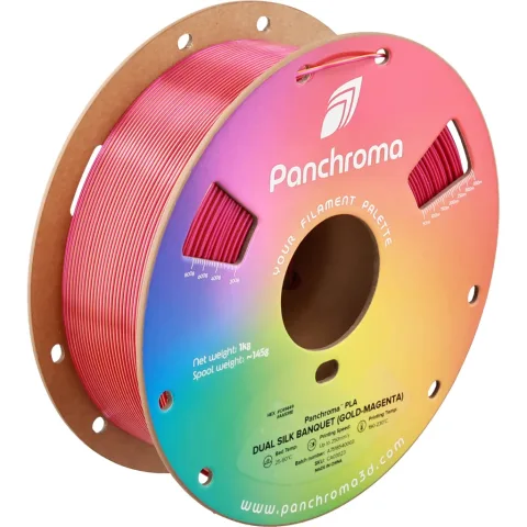 Пластик для 3D-принтера Polymaker PLA PANCHROMA DUAL SILK 1,75mm 1kg BANQUET (CA03023)