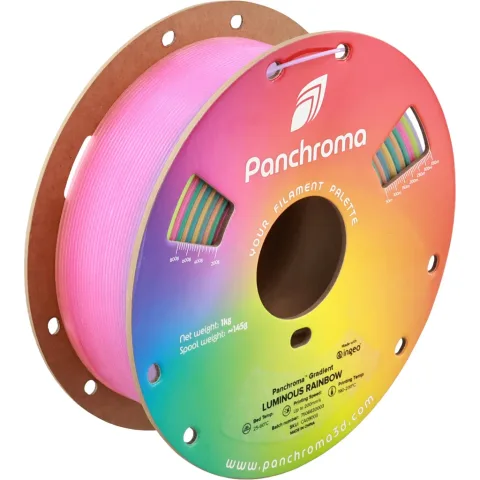Пластик для 3D-принтера Polymaker PLA PANCHROMA GRADIENT 1,75mm 1kg LUMINOUS RAINBOW (CA09003)