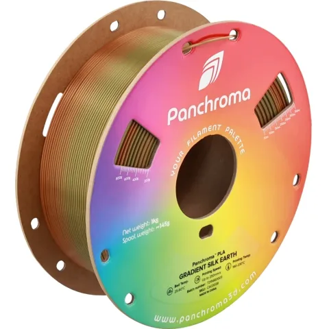 Пластик для 3D-принтера Polymaker PLA PANCHROMA GRADIENT 1,75mm 1kg SILK EARTH (CA03038)