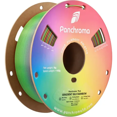Пластик для 3D-принтера Polymaker PLA PANCHROMA GRADIENT 1,75mm 1kg SILK RAINBOW (CA03034)