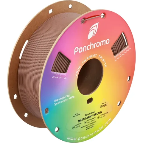 Пластик для 3D-принтера Polymaker PLA PANCHROMA MATTE 1,75mm 1kg ARMY BROWN (CA04009)