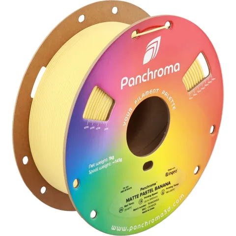 Пластик для 3D-принтера Polymaker PLA PANCHROMA MATTE 1,75mm 1kg PASTEL BANANA (CA04029)