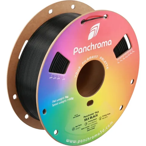 Пластик для 3D-принтера Polymaker PLA PANCHROMA SILK 1,75mm 1kg BLACK (CA03001)